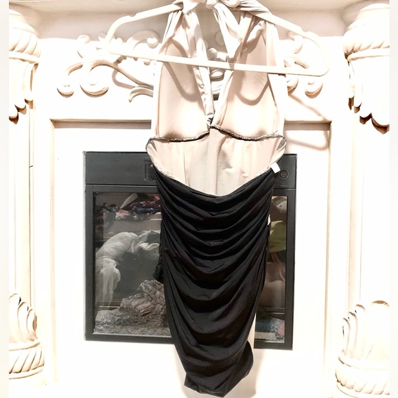 Victoria’s Secret Ruched Marilyn Monroe style Halter Top Deep Plunge Swimsuit XL - Picture 5 of 16